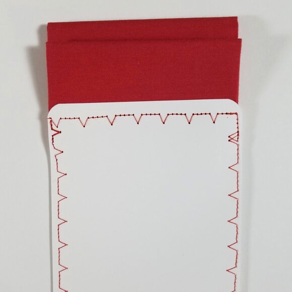 NEW Red 100% Cotton Pre-Folded Pocket Square Handkerchief Insert - Picture 3 of 6